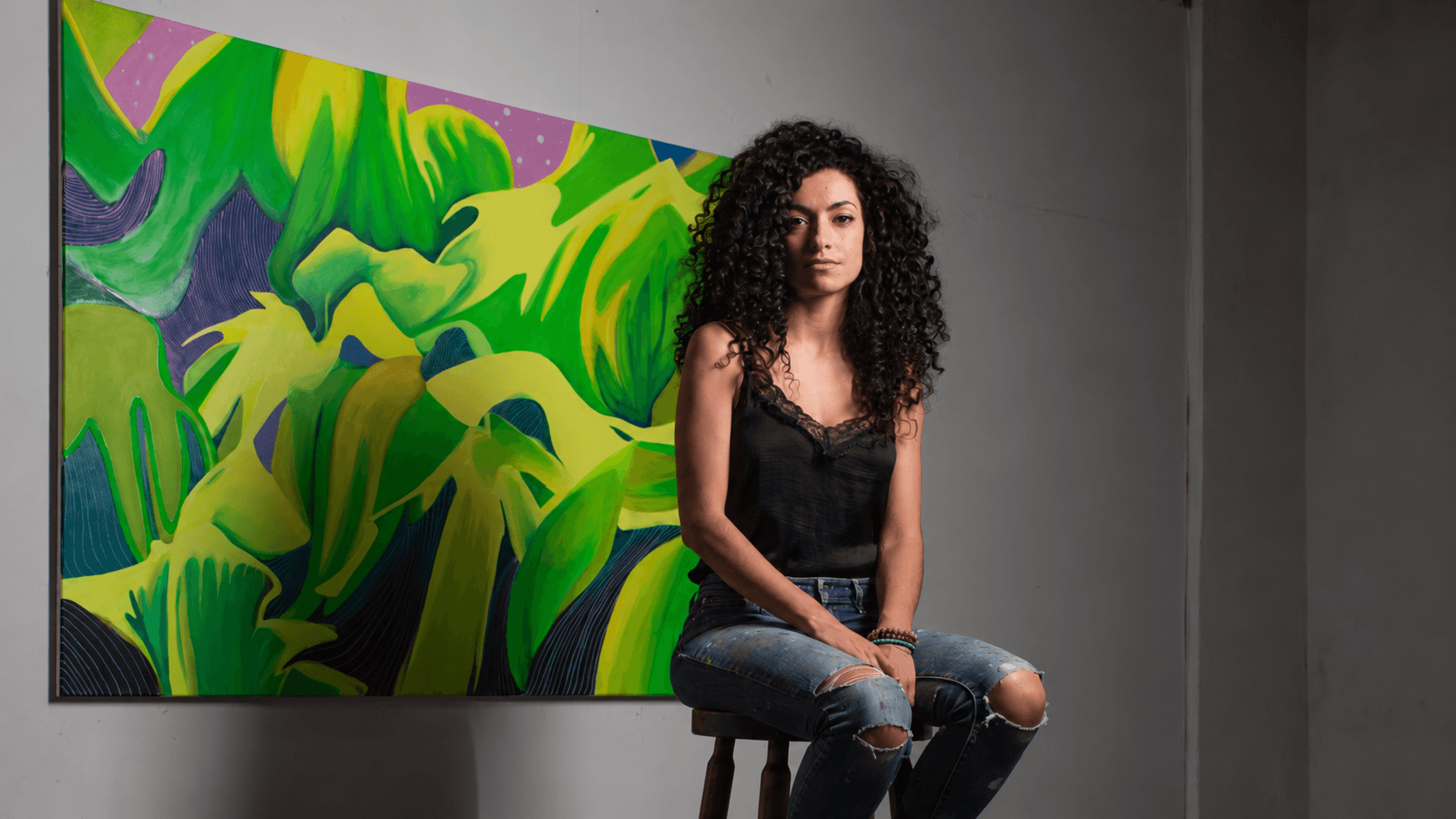 Portrait der Künstlerin Elena Alonso Fernández